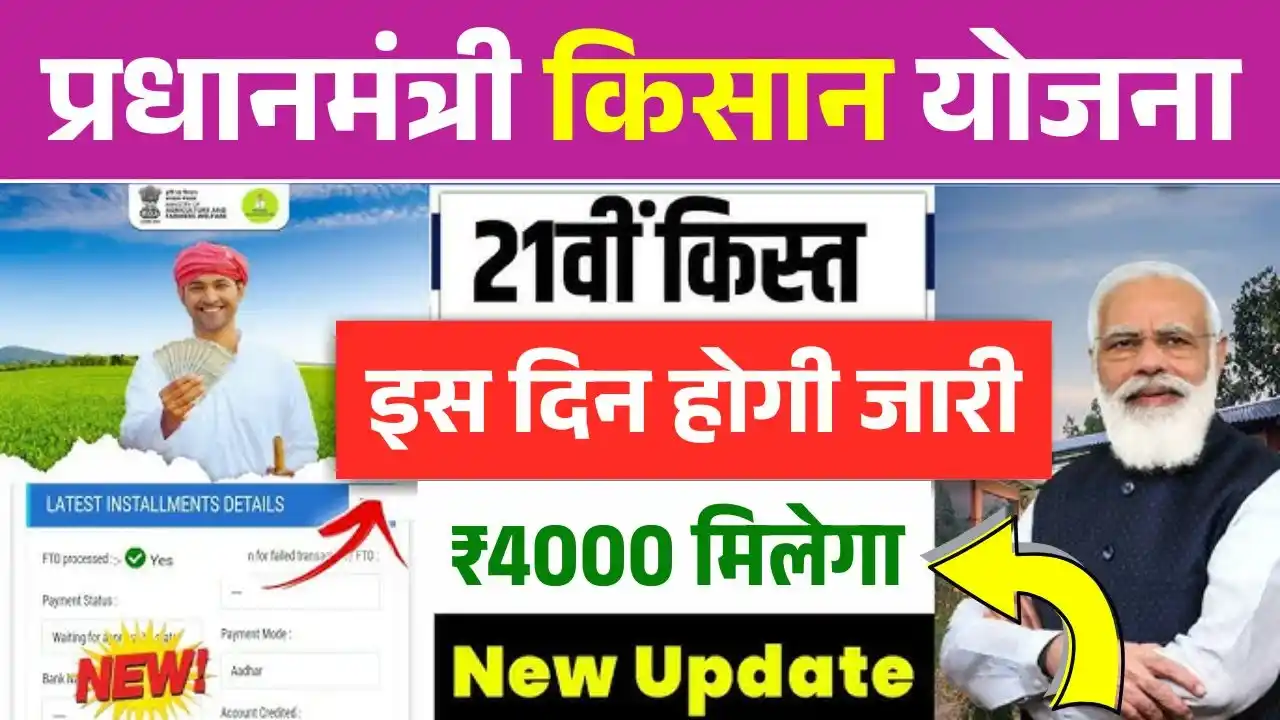 PM Kisan 21th Kist Payment Date